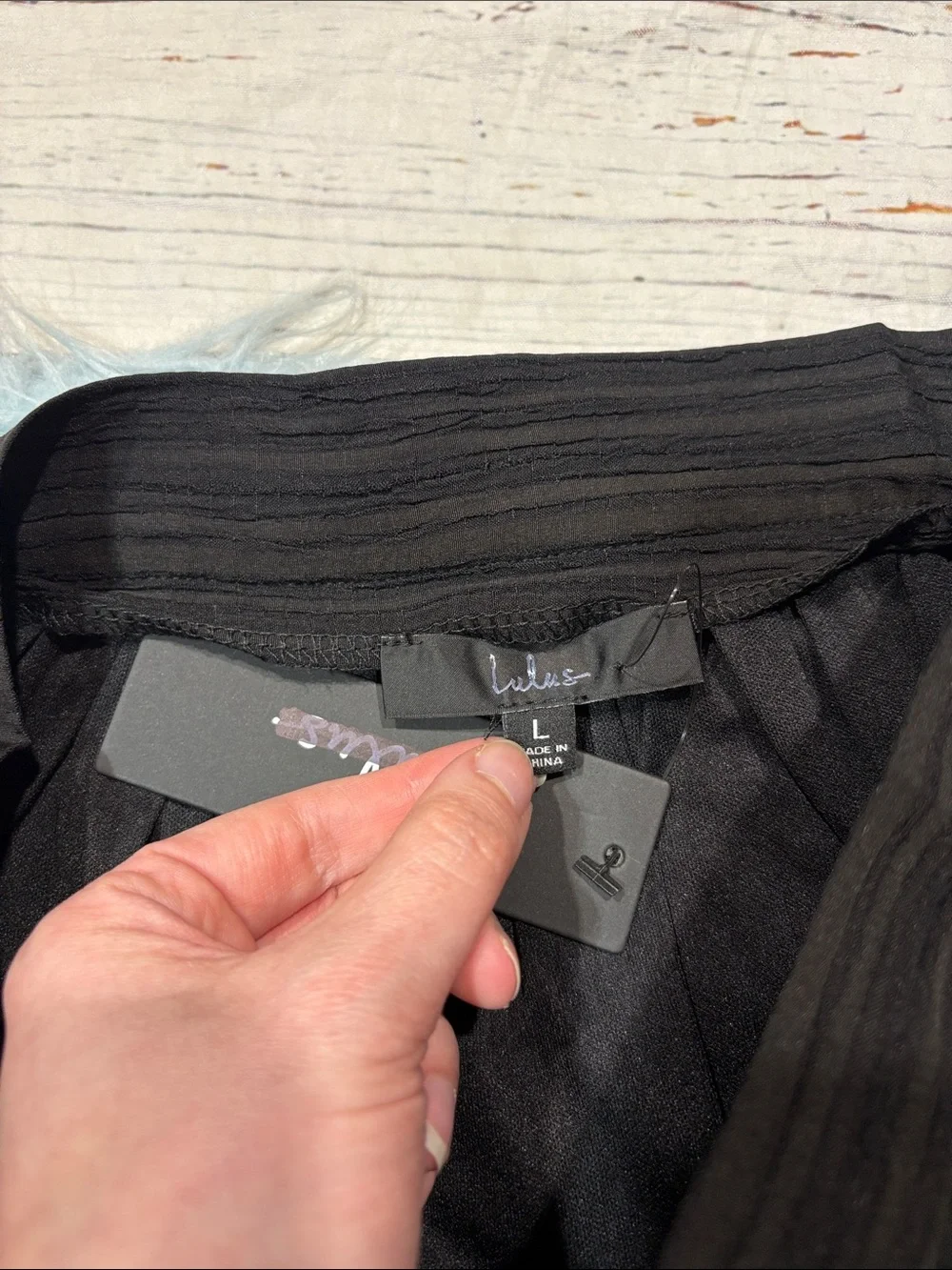 NWT Lulus Midsummer Memories Black Mid-Rise Maxi Skirt